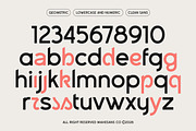 Argis – Geometric Clean Sans Serif, a Sans Serif Font by Mahesans Co (Thumbnail 9 of 10)