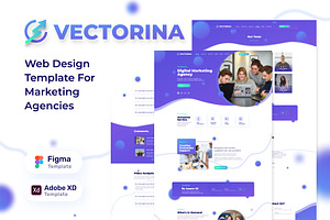 Vectorina- Template For Agency