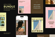 Hotel Citron – The Complete Bundle, a Social Media Template by Twelve Four Studio (Thumbnail 1 of 8)