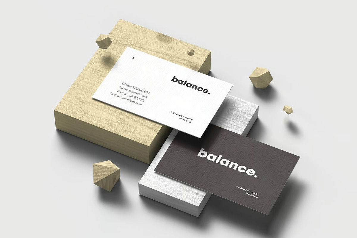 Business Card Mock-up 85x55, an Advertising Mockup by zippypixelstudio (Photo 7 of 13)