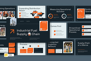 Industrial Fuel Supply Chain, a Presentation Template by Loin Studio