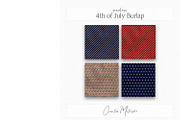 4th of July Burlap Seamless Textures, a Texture Graphic by Creative Matrix82 (Thumbnail 5 of 5)