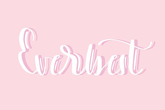 everbest font preview 6