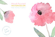 Floral Watercolor Wedding Invitation, an Invitation Template by Love Design (Thumbnail 7 of 7)