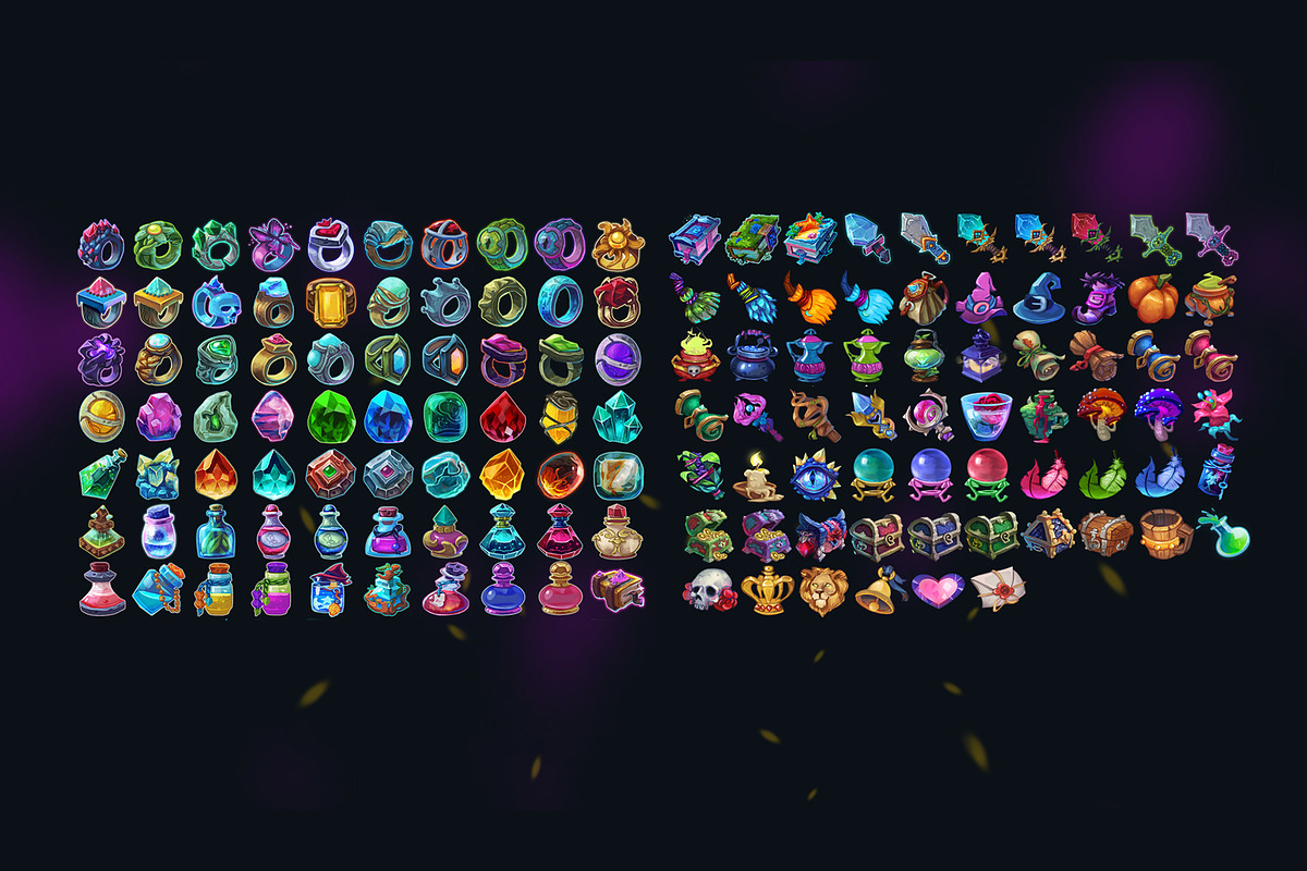 Stylized Magic Icons Pack, an Icon by jovanadamcevska (Photo 2 of 8)