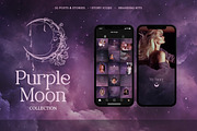 Purple Spiritual Instagram Stories, a Social Media Template by Under My Cozy Roof (Thumbnail 9 of 9)