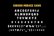 Gibson Mirage – Vintage Font, a Handwritten Font by Grezline Studio (Thumbnail 10 of 11)