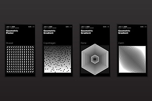 Geometric Gradient Shapes