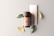 Amber Glass Bottle Mockup, a Cups & Container Mockup by pmvch (Thumbnail 18 of 20)
