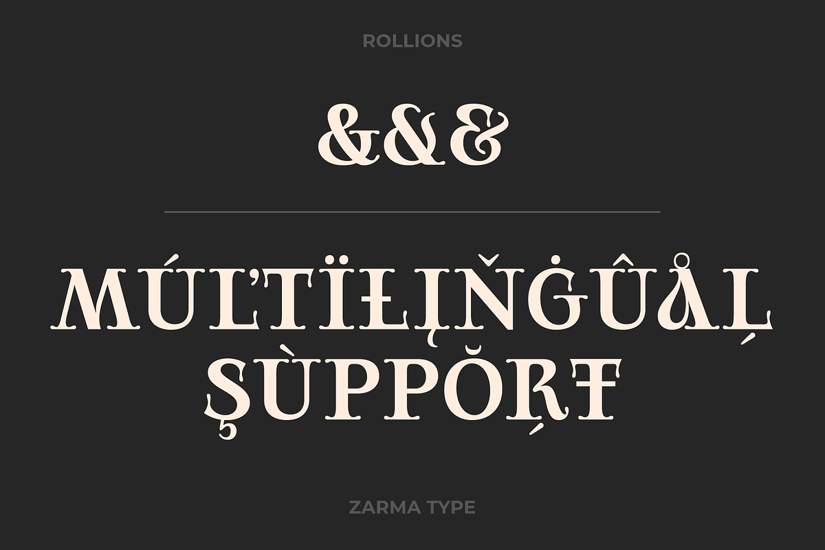 Rollions - Display Serif Font, a Serif Font by Zarma Type (Photo 10 of 12)