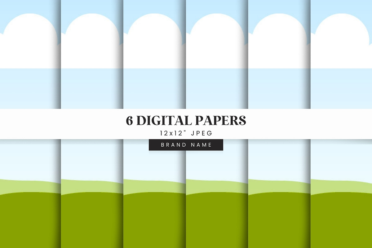 Canva Cover for 6 Digital Papers, a Presentation Template by illuztrate (Photo 5 of 8)