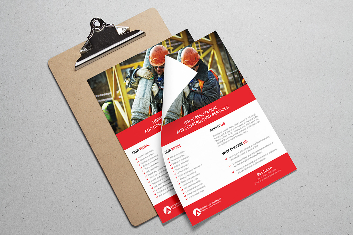 Development Flyer Template, a Flyer Template by UI_Expert
