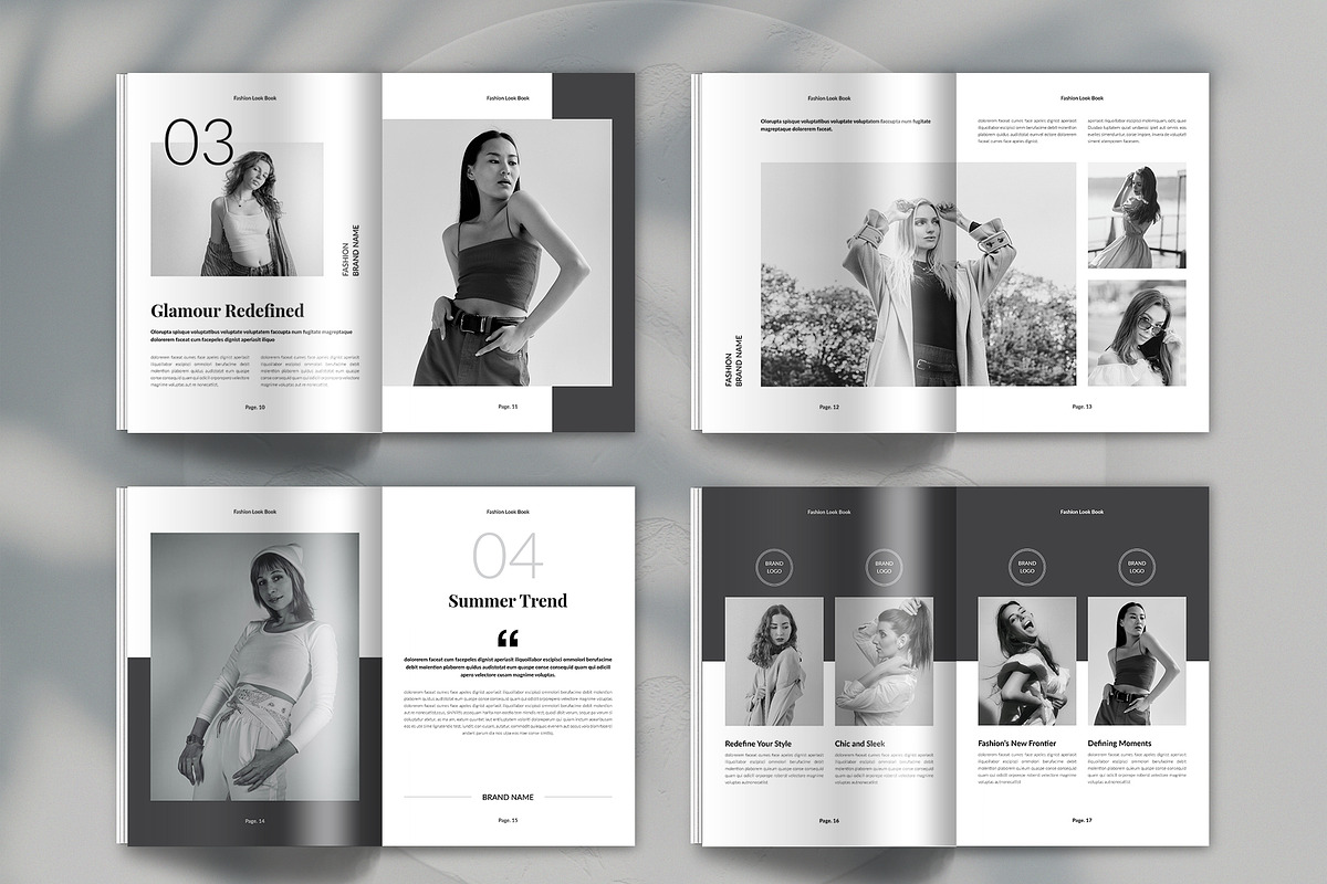 Fashion Lookbook Template, a Brochure Template by Spark_Creative (Photo 15 of 17)