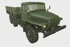 Game Ready Soviet Truck