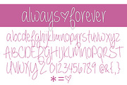 Always Forever, a Script Font by Brittney Murphy Design (Thumbnail 2 of 3)