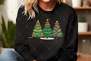 Christmas Tree Red Bow Holiday Png, an Illustration by Craft Nest (Thumbnail 3 of 6)