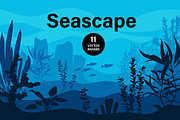 Seascapes. Collection, a Decorative Illustration by Yulia Ogneva (Thumbnail 1 of 4)