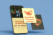 RETRO CHRISTMAS ORNAMENTS: clipart, a Seasonal Illustration by Elliko shop (Thumbnail 6 of 7)