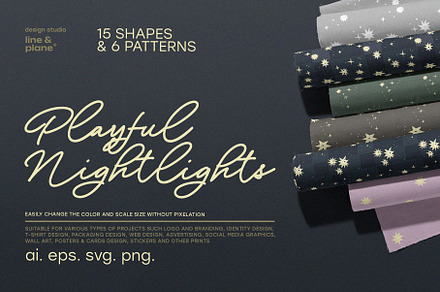 Shapes & Patterns Playful Nightlight