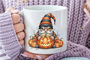 Halloween Zombie Gnomes PNG, an Illustration by Craft Nest (Thumbnail 3 of 6)