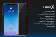 Mockup Composition Iphone X, an iPhone Mockup by ByronDMD (Thumbnail 1 of 5)