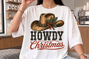 Howdy Christmas PNG,Western, a Seasonal Illustration by Libby Wishes (Thumbnail 2 of 4)
