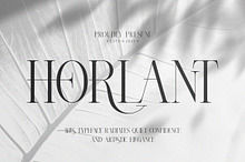 Horlant || Modern Minimalist Serif