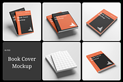 Book Cover Mockup, a Books & Magazine Mockup by Akaimockup (Thumbnail 1 of 5)