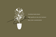 House Plants and Pots Collection, an Illustration by imajineko (Thumbnail 6 of 9)