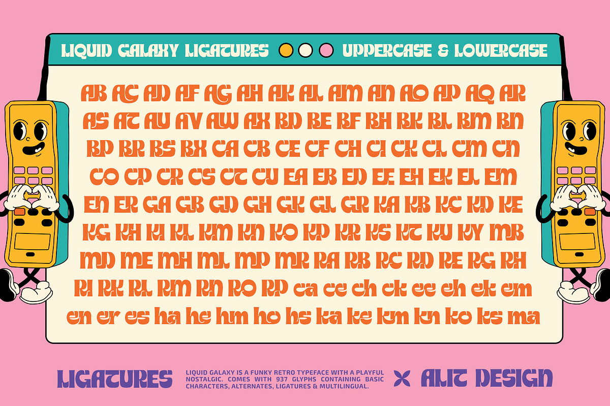 Liquid galaxy Typeface, a Sans Serif Font by alit design (Photo 14 of 17)