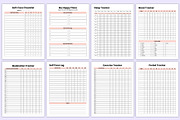 Printable Self-Care Journal Bundle, a Print Template by Mustafiz (Thumbnail 3 of 9)