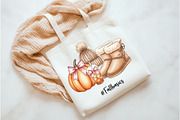 Fall basics png, an Illustration by Watercolor design (Thumbnail 2 of 3)