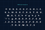 Selauk | Futuristic Font, a Serif Font by twinstd (Thumbnail 11 of 13)