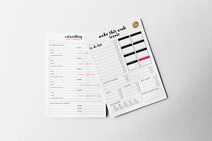 Work From Home - Printable Planner