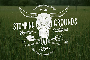 Farmhouse Vintage Badges And Logos