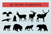 Handmade Animal Silhouettes, an Object Graphic by Build Interactive (Thumbnail 2 of 7)
