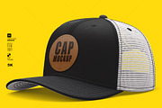 Fully Editable Trucker Hat Mockup PS, a Hat Mockup by LESZ Design (Thumbnail 7 of 8)