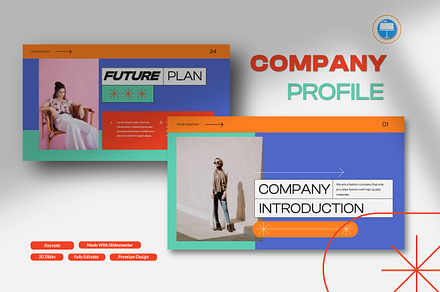 Company Profile Keynote Template