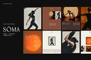 SOMA | Wellness Brands Templates, a Social Media Template by Twelve Four Studio