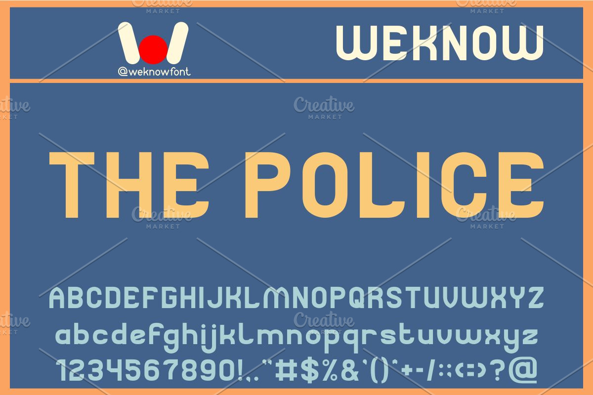 Subway font, a Font by weknow (Photo 3 of 8)