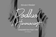 Podlux Harmocast - Handwritten Font, a Handwritten Font by ArtiXLabs (Thumbnail 1 of 11)