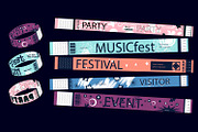 Event Party Bracelets, an Object Illustration by alexdndz (Thumbnail 4 of 11)