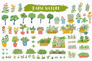 Fun at the Farm - Map Creator, an Object Illustration by Anna Ivanir (Thumbnail 4 of 12)