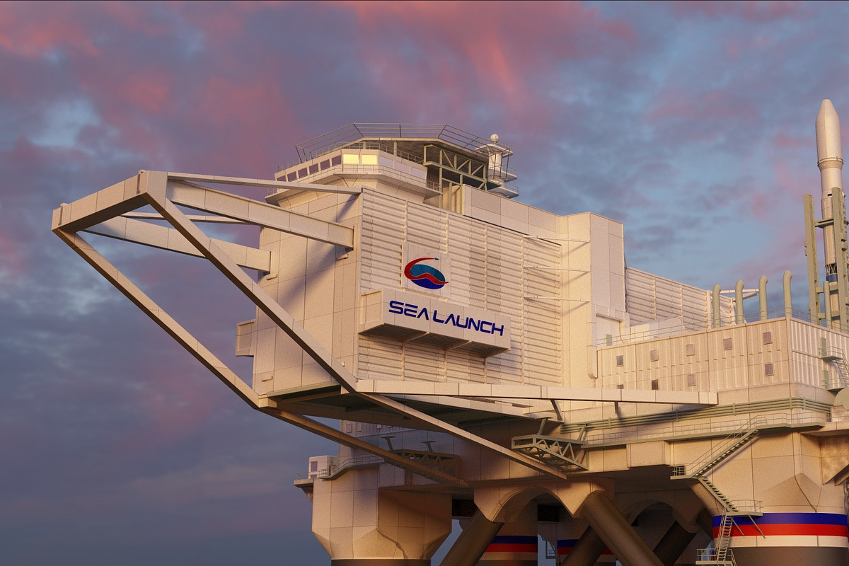 Sea Launch rocket platform 3d model, an Architecture 3D Model by konstantin.ermolaev (Photo 2 of 9)