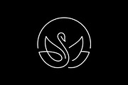 Swan and Lotus Logo, a Branding & Logo Template by Buqancreative (Thumbnail 2 of 3)