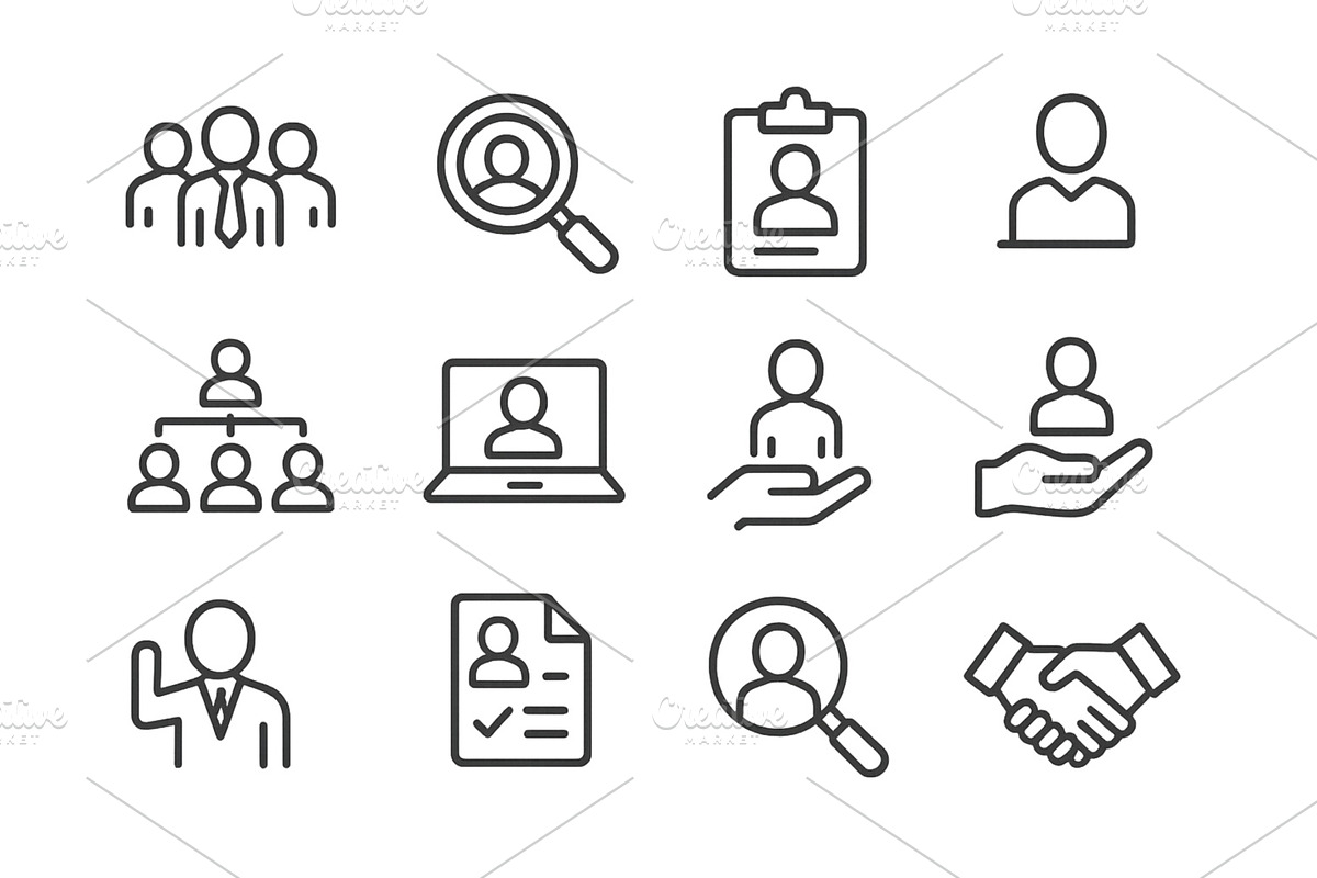 Collection of vector illustrations, a Person Illustration by ZinetroN
