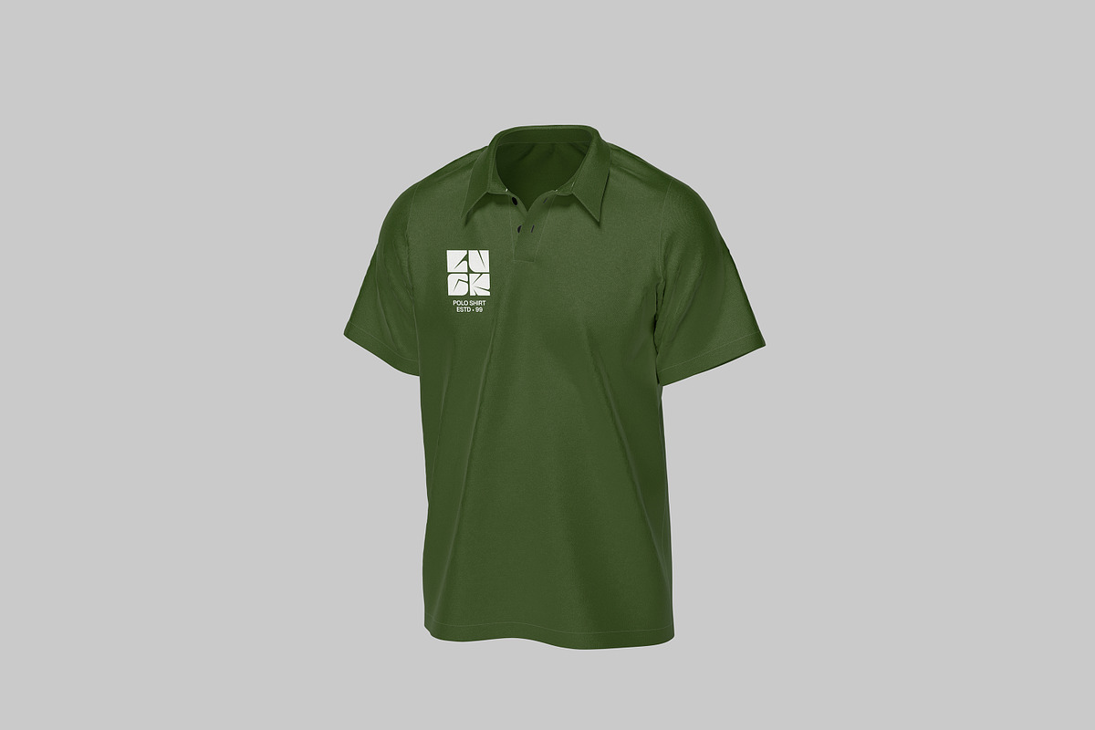 Polo Shirt Mockup, a Shirt Mockup by AnasStudio (Photo 4 of 5)