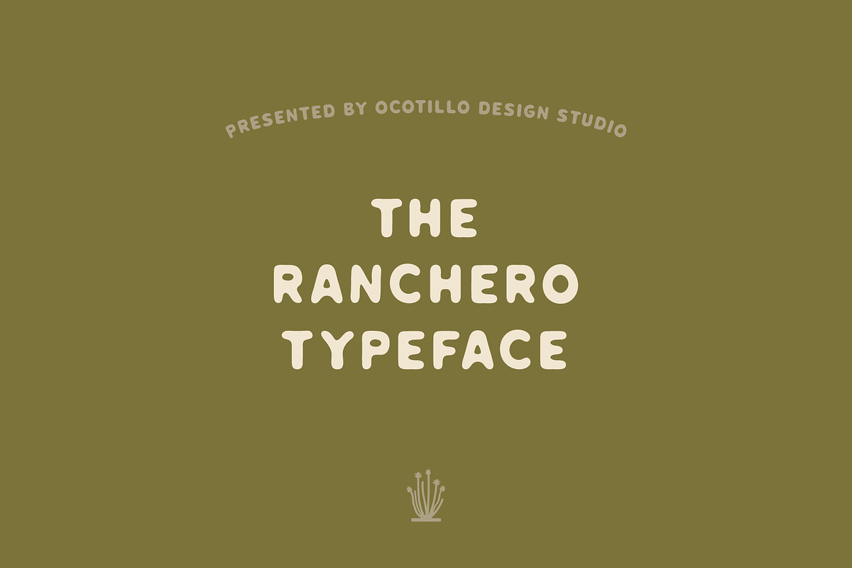 RANCHERO by Ocotillo Design Studio, a Sans Serif Font by Ocotillo Design Studio (Photo 3 of 5)