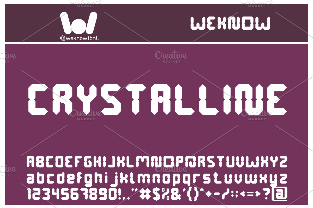 Digital Gothic font, a Font by weknow (Photo 4 of 5)