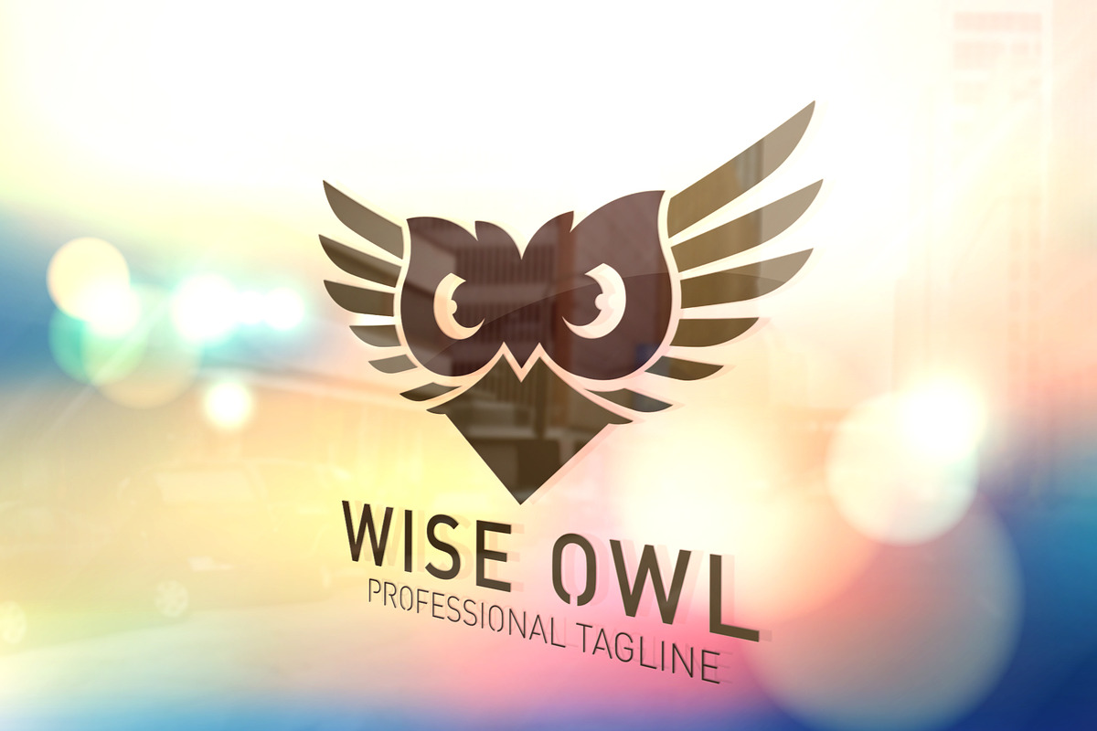 Wise Owl Logo, a Branding & Logo Template by essegraphic (Photo 2 of 6)